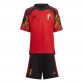 Belgien VM 2022 Hjemmebanetrøje Børn Kortærmet